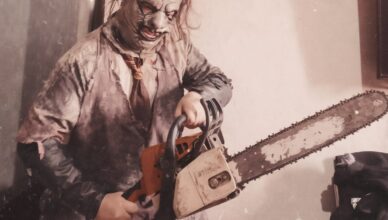 Leatherface de "La Masacre de Texas"